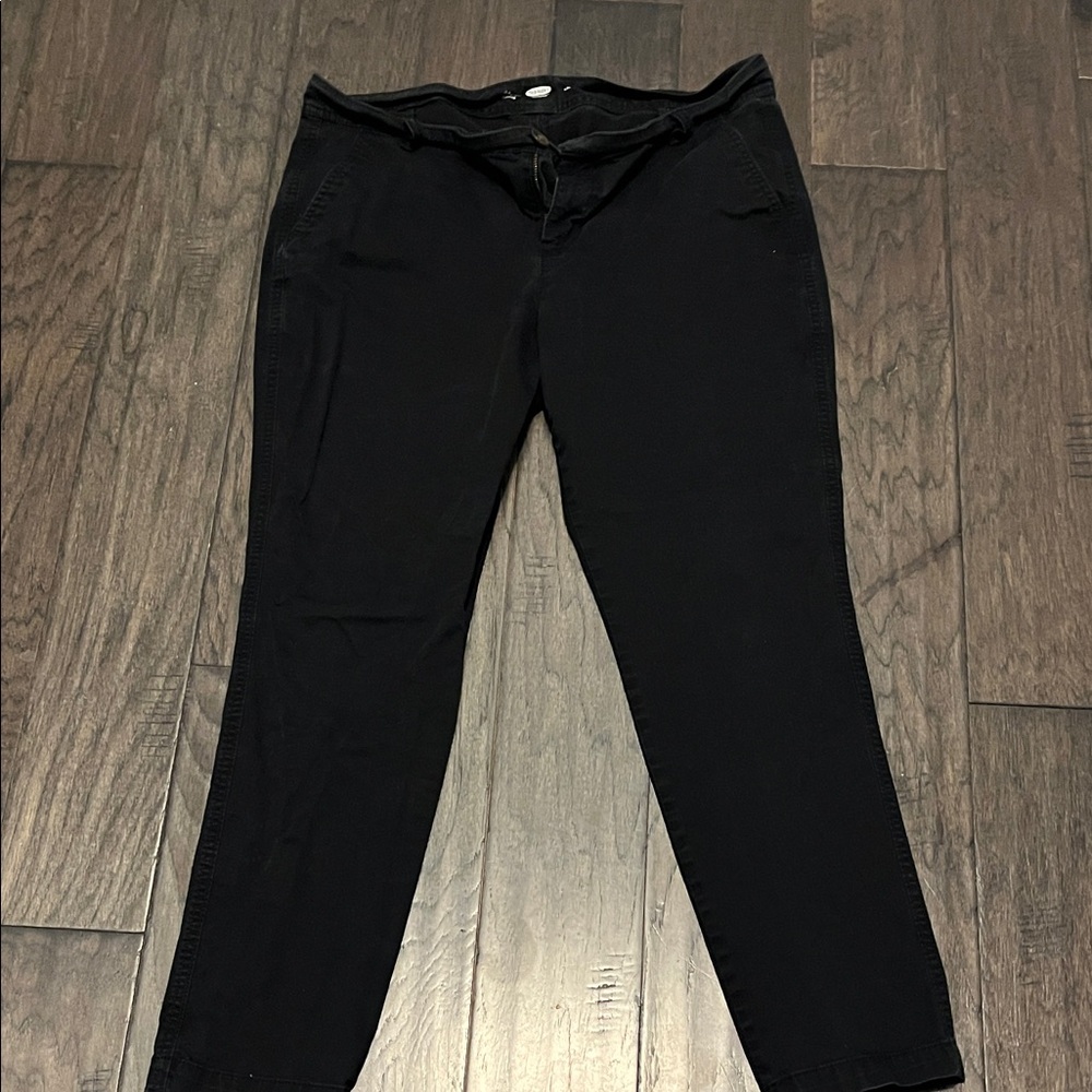 Women's  Black Casual Pants